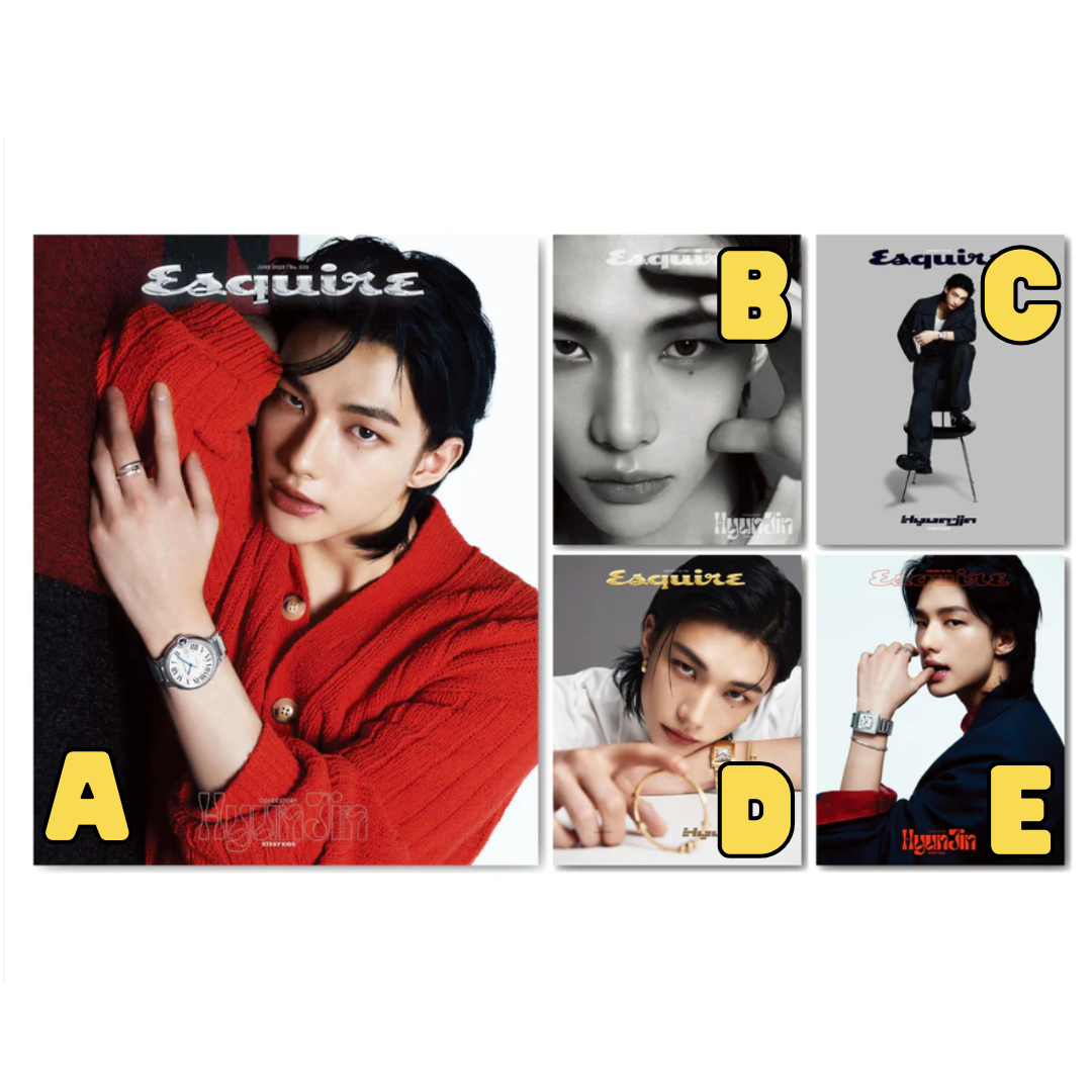 Hyunjin Esquire Magazines