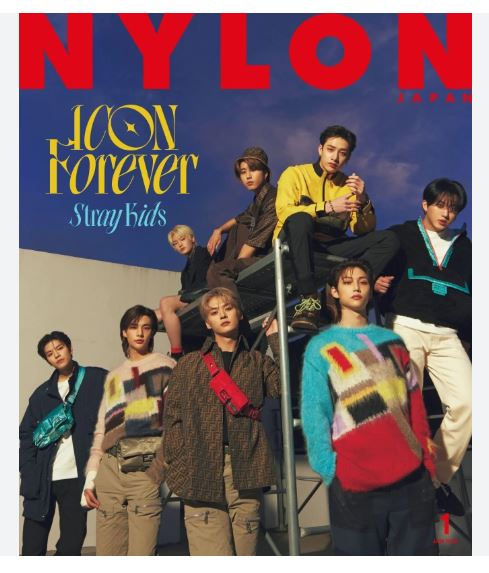 Stray Kids NYLON Magazine January 2023